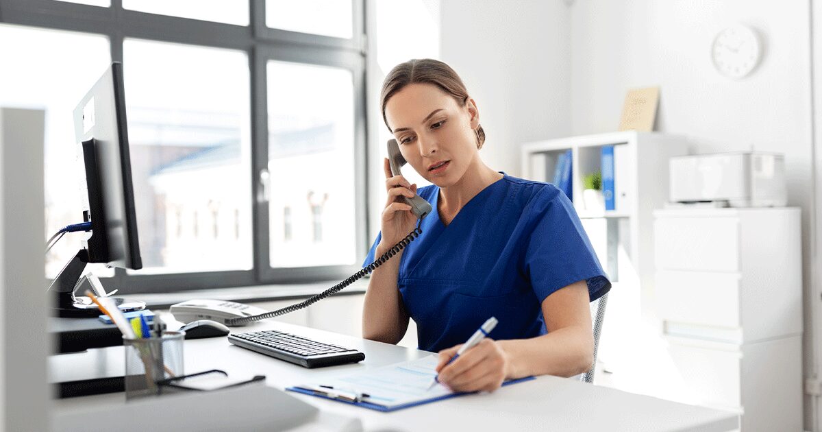 Healthcare professional available to explain how ultrasounds work and what they reveal about a pregnancy.